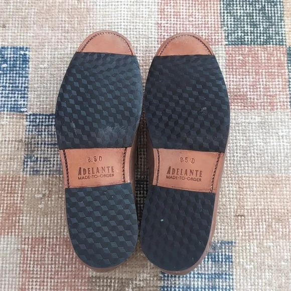 Elegant Brown Leather Loafers for Men